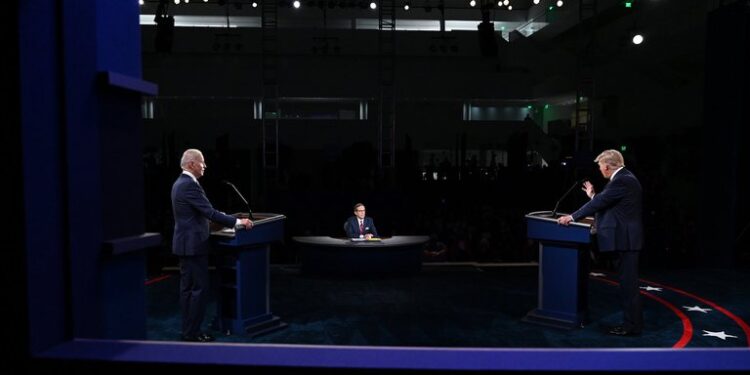 Así fue el primer debate presidencial entre Trump y Biden