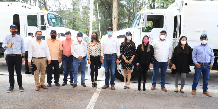 Apoyo a municipios en recolección de basura