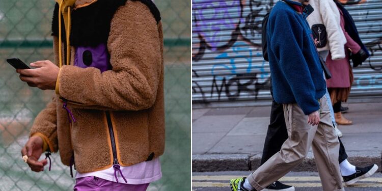 La sudadera fleece te dará estilo mientras te proteges del frío
