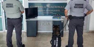 Encuentran medio kilo de metanfetamina dentro de una televisión
