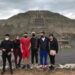 Reabren Teotihuacán; pese a lluvia, llegan visitantes