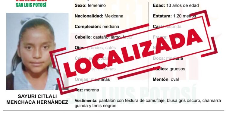 Localizan a adolescente en Aguascalientes; hay una persona detenida