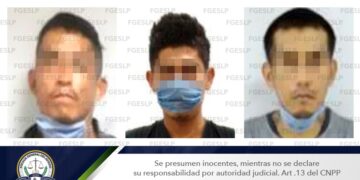 Detienen a tres por secuestro exprés en SLP