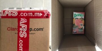 Compra un iPhone en SEARS; le llega un boing de guayaba