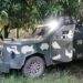 Aseguran camionetas blindadas del CJNG