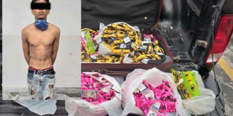 Detienen a joven por robar correas para perros en NL