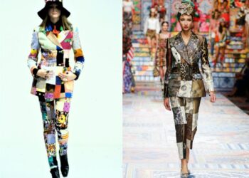 Dolce & Gabbana; Estampados, grecas y collage en la alta costura