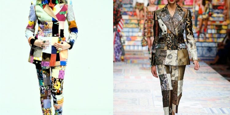 Dolce & Gabbana; Estampados, grecas y collage en la alta costura