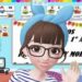 Maestra se convierte en dibujo animado para dar clases a distancia