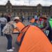 Frena instala plantón en el Zócalo