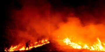 Enorme incendio forestal en California amenaza a más de mil viviendas