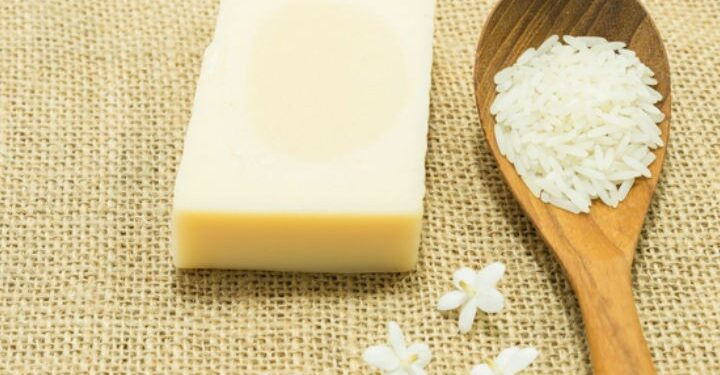 Jabón de arroz casero y sus beneficios