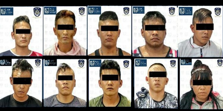 A proceso 10 integrantes de la banda conocida como “Los Dulceros”