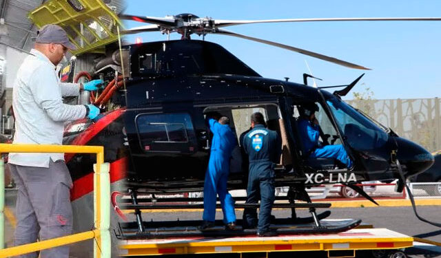A la venta tres helicópteros del Gobierno de Puebla por gasto millonario