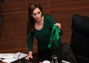 El trapo verde es muerte:  Lilly Téllez