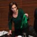 El trapo verde es muerte:  Lilly Téllez