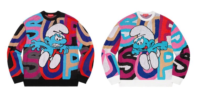 Supreme y la colección de los Pitufos que vas a querer llevar este invierno