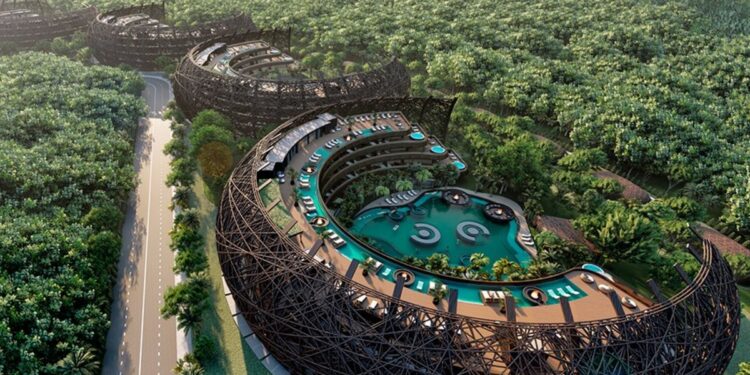 COCOON: un concepto de ecoturismo inspirado en el mar y la selva exótica