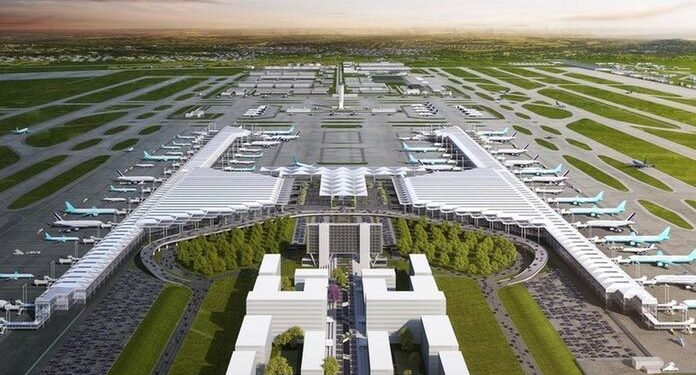 Espacio aéreo en Santa Lucía estará terminado para su inauguración en 2022: AMLO