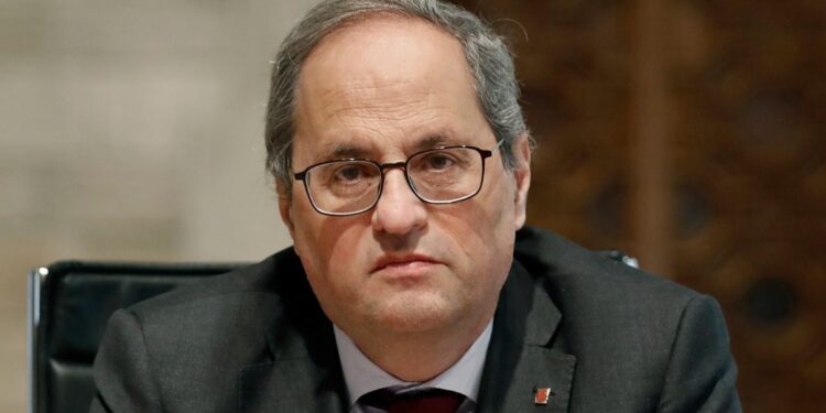 Tribunal Supremo de España inhabilita a Quim Torra, presidente de Cataluña
