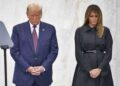 Trump pide unidad en ceremonia para recordar a víctimas del 11S