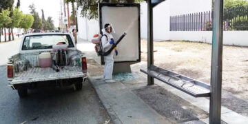 Se mantiene sanitización en todo el territorio de la capital