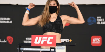 La mexicana Irene Aldana, lista para UFC Fight Island