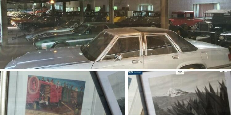 Catean casa de exfuncionario y aseguran autos clásicos, motos y obras de arte