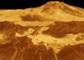 ¿Cómo sería un volcán en erupción en Venus? imagen de la NASA