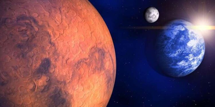 Marte y la Luna se juntarán y podrás verlos este jueves