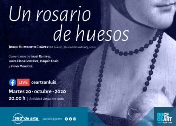 CEART presenta obra literaria “Un rosario de huesos”