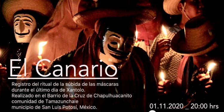 Presentación: El Canario, registro del ritual de subida de máscaras durante el último día de Xantolo