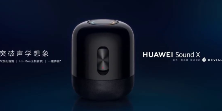 Huawei Sound X, el futuro del sonido