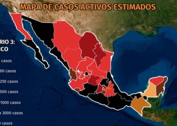 Mapa COVID en México 31 de octubre