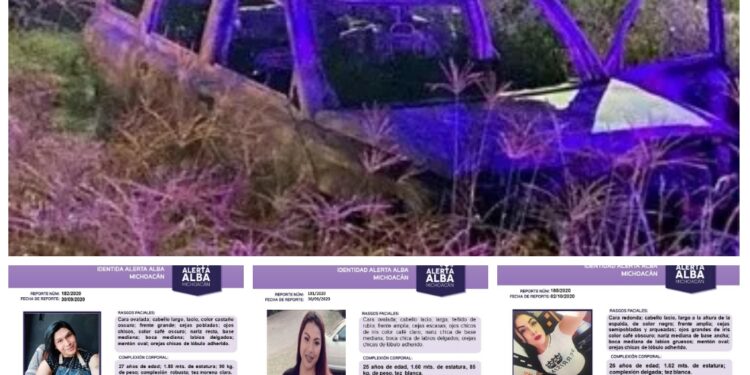 Cuerpos calcinados en Guanajuato podrían ser de mujeres desaparecidas en Michoacán