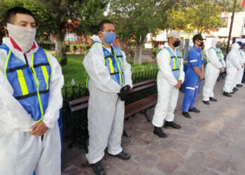 Se refuerza sanitización en Pozos, La Pila y Bocas