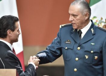 Salvador Cienfuegos, inculpado por narcotráfico y lavado de dinero