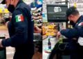 Sorprenden a policía robando en tienda de Nezahualcóyotl