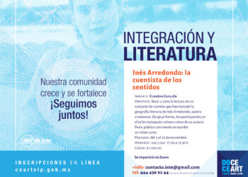 Taller virtual de relato corto en el CEARTSLP