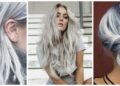 El cabello teñido de gris; una genial idea
