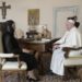 Beatriz Gutiérrez Müller se reúne con el Papa Francisco en El Vaticano
