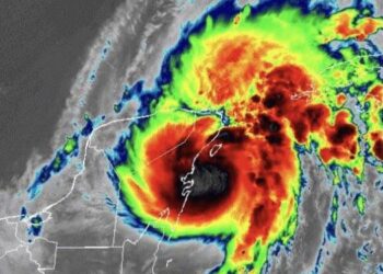 La tormenta tropical ‘Gamma’ toca tierra en Tulum ocasionando fuertes lluvias