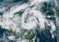 Tormenta Gamma se  intensifica cerca de las costas de Quintana Roo