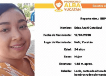 Localizan sin vida a Erica Anahí, reportada como desparecida en Yucatán