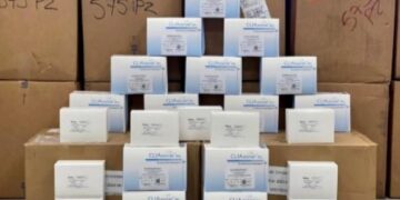 Decomisan cargamento ilegal de pruebas Covid-19 en frontera con EU