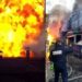 Se incendia fábrica de veladoras en Cuautitlán Izcalli