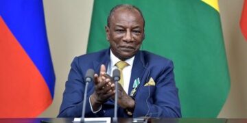 Presidente de Guinea, Alpha Condé, es reelegido por tercera vez