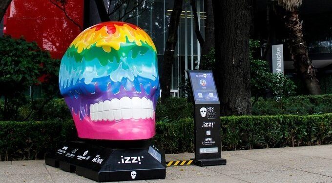 Llegan los Mexicráneos 2020 al Paseo de la Reforma