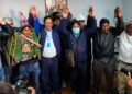 Candidato del MAS celebra triunfo en Bolivia