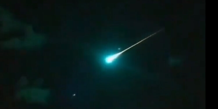 Cae meteorito en Tamaulipas, hubo avistamientos en otros estados